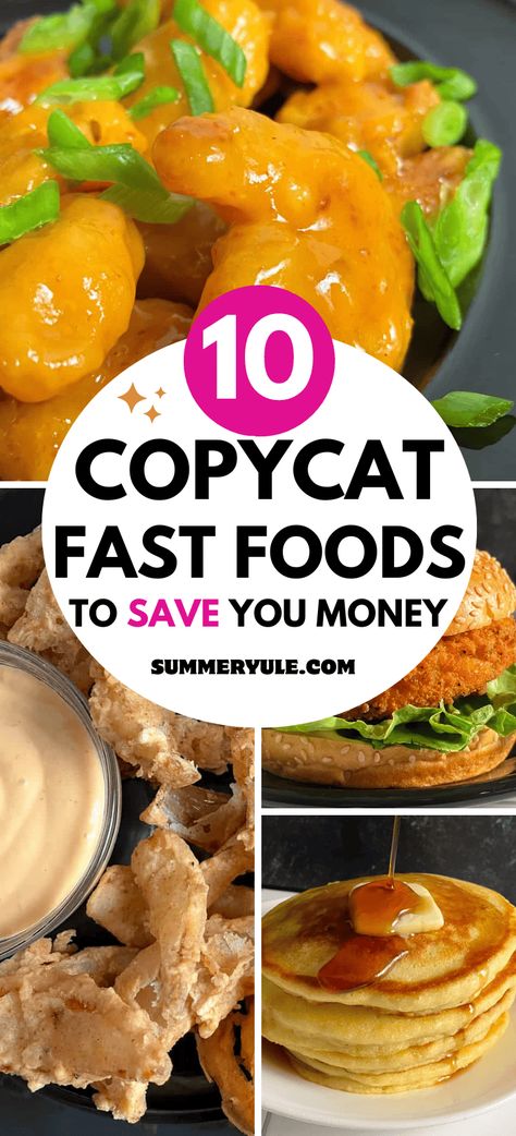 Are you tired of overspending on your favorite fast food fixes? Look no further. We've curated a collection of mouthwatering recipes that mimic your beloved restaurant dishes without breaking the bank, especially if you have a family to feed. From satisfying burgers to indulgent desserts, these budget-friendly alternatives will have you enjoying your favorites from the comfort of your own kitchen. Healthy Fast Food Alternatives, Food Bank Recipes, Easy Fast Food Recipes, Fast Food Alternatives, Potato Bowl Recipe, Fast Food Recipes, Food Alternatives, Crispy Chicken Tenders, Budget Cooking