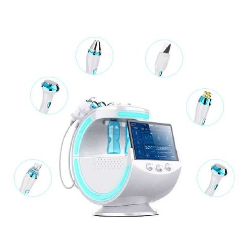 Oxygen Facial, Acne Removal, For Skin Care, Remove Acne, Wrinkle Remover, Skin Care Acne, Skin Tightening, Ice Blue, Facial