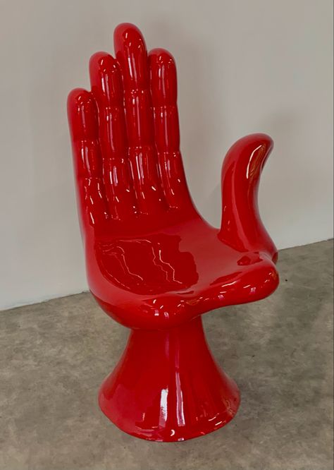 Rocker Room, Hand Chairs, Hand Chair, Red Chair, Room Stuff, Small Chair, Psych, Red Leather, Rocker