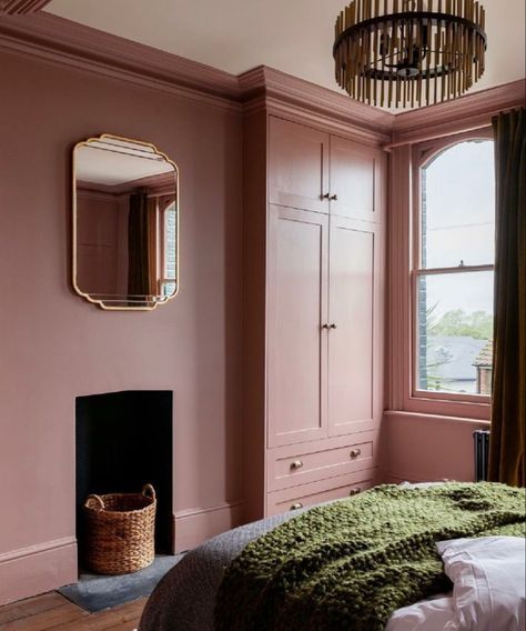 Sulking Room Pink, Victorian Bedroom, Pink Bedrooms, Bedroom Walls, Paint Colour, Perfect Bedroom, Pink Bedroom, Pink Room, Spare Room