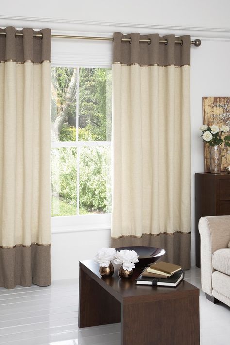 banded curtain Curtainc With Wood Blinds, Two Tone Curtains, Drapes For Living Room Bed Bath & Beyond, Bedroom Curtains With Blinds, Contemporary Curtains Living Room Bed Bath & Beyond, Short Window Curtains, Linen Drapes Living Room Bed Bath & Beyond, Neutral Living Room Curtains Bed Bath & Beyond, Living Room Decor Curtains