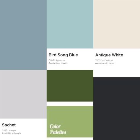 Colour scheme-blue, black, gray, white, green Black White Green Color Scheme, Sage Green Black And White Color Palette, Blue Green Black Color Palette, Color Schemes With Gray, Caravan Rebuild, Color Palette Dark Green, Color Palette Dark, Black And Grey Bedroom, Pantone Green