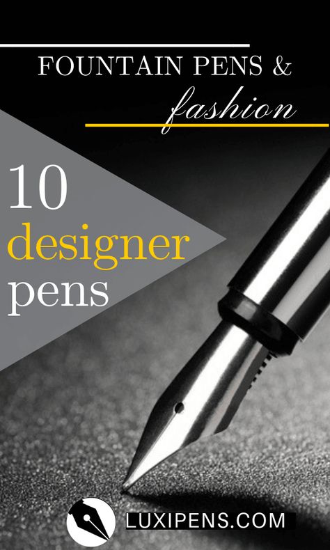 High Fashion Brands, Pen Making, Haute Couture Brands, High Fashion Branding, Fine Writing Instruments, Luxury Pens, Weird Stuff, Fountain Pen Ink, Pen And Paper