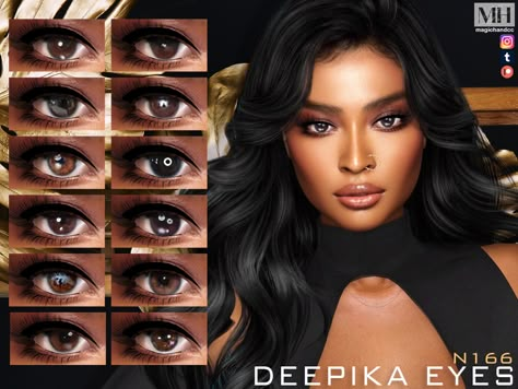 Sims 4 Eyebrow Presets Cc, Sims 4 Cc Female Eye Shape, Sims 4 Eye Highlights Cc, Eye Colors Sims 4, Sims 4 Siren Eyes, Sims 4 Eye Presets Shape, Sims 4 Eyes Cc Color, Ts4 Eye Presets, Sims 4 Cc Skin Details Eyelashes