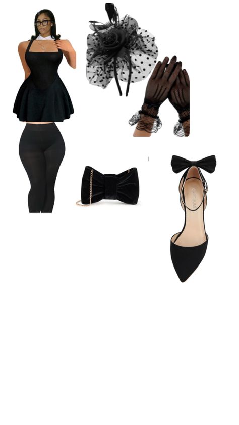 All black Party Outfits, All Black, Party Outfit, Tea Party, Tea, Black, All Blacks