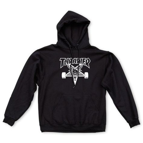 Check out the lastest fashion from Thrasher Thrasher Sweatshirt, Skateboard Outfits, Thrasher Skate, Thrasher Hoodie, Skateboard Fashion, Thrasher Magazine, Black Hooded Sweatshirt, Skating Outfits, Workout Hoodie