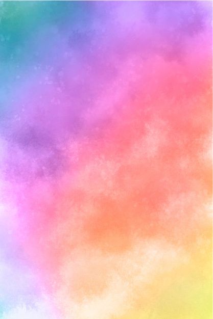 Rainbow Watercolor Wallpaper, Rainbow Colour Background, Ombre Background Painting, Watercolor Gradient Background, Rainbow Gradient Wallpaper, Rainbow Background Aesthetic, Watercolour Background Ideas, Rainbow Ombre Wallpaper, Rainbow Colors Wallpaper