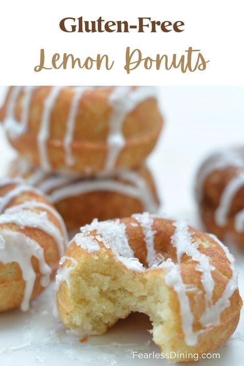 Gluten Free Donuts Baked, Dairy Free Donuts, Gluten Free Donut Recipe, Gluten Free Doughnuts, Donut Maker, Gluten Free Donuts, Best Gluten Free, Gluten Free Recipes For Breakfast, Gf Desserts