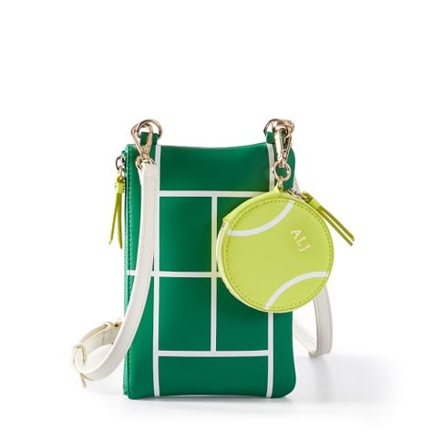 Personalized Gifts For Tennis Players | Mark and Graham Travel Tech Organizer, Tennis Tote, Tennis Bags, Tennis Accessories, Tennis Bag, Tennis Gifts, Mark And Graham, Tennis Fashion, Bag Green