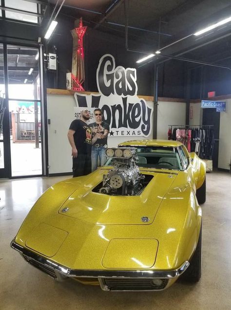 GAS MONKEY GARAGE #rotthades #gasmonkey #garage #custom Gas Monkey Garage Cars, Custom Classic Cars, Monkey Garage, Gas Monkey Garage, Gas Monkey, Classic Cars Trucks, Pacific Coast, Hot Rods, Muscle Cars