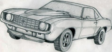 Camaro art work 1969 Camaro Drawing, Camaro Tattoo, Cheverlot Camaro, Camaro Art, Annotation Book, Chevrolet Camaro 1969, 67 Camaro, Chip Foose, 1967 Camaro