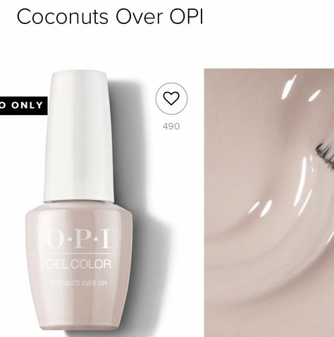 Opi Piece Of Mined, Opi 2023 Collection, Coconuts Over Opi Gel, Opi Coconuts Over Opi, From Dusk Till Dune Opi, Opi Gel Polish Colors Winter 2022, Best Opi Colors, Opi Dip Powder Colors, Coconuts Over Opi