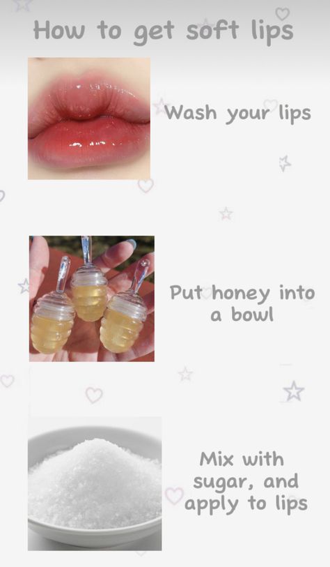 How To Get Glossy Lips Naturally, How To Have Soft Pink Lips, How To Take Care Of Lips, How To Keep Your Lips Soft, How To Get Cute Lips, How To Get Soft Lips Overnight, How To Soften Lips, How To Get Soft Lips Tips, Lips Glow Up Tips