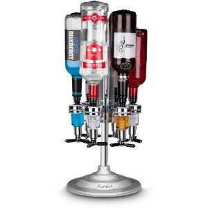 Amazon.com | Final Touch 6 Bottle Bar Caddy Liquor Dispenser: Liquor Pourers: Flasks Liquor Dispenser Bar, Alcohol Dispenser, Liquor Shots, Wine Dispenser, Liquor Dispenser, Beer Dispenser, Beverage Dispensers, Man Cave Gifts, Man Cave Bar