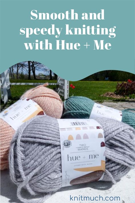 Find out what there is to know about the beauty of knitting with Hue + Me by Lion Brand is the full package - Designer wool, colors that all match, bulky and smooth, plus you get great stitch definition.💜😍 Check out what Cynthia MacDougall has planned for you this week. Free pattern. #Lionbrand #Lionbrandyarn #Yarn #Yarnaddict #Knittingtutorials Lion Brand Yarn Patterns Free Knitting, Lion Brand Hue + Me Patterns, Magic Crochet, Yarn Patterns, 4 Ply Yarn, Stitching Techniques, Lion Brand Yarn, Color Complement, Lion Brand