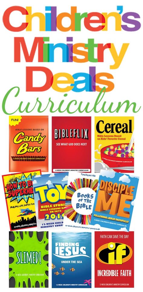 Children's Ministry Deals Curriculum Free Vbs Curriculum For Kids, Children’s Ministry Ideas, Children’s Ministry, Sunday School Curriculum Free, Bible Buddies, Kids Church Games, Sunday School Themes, Preteen Ministry, Childrens Ministry Lessons