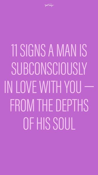 Good relationships are hard to come by, so if you find a guy who does these things with little effort you know you found a good man. Check out the biggest signs he subconsciously loves you. When You Are In Love, How To Know If He Really Loves You, How Men Fall In Love, Men In Love Signs, Love Your Man, Men In Love, Signs Of True Love, Signs Of Love, Good Relationships