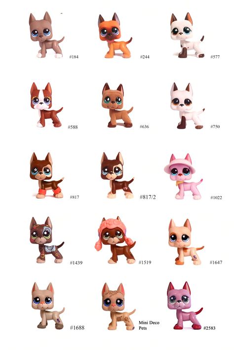 Nicole`s LPS blog - Littlest Pet Shop: Pets: Great Dane Lps Dachshund Numbers, Lps Great Dane Custom, Lps List, Lps Numbers, Lps Great Dane, Old Lps, Lps Dachshund, Lps Drawings, Lps For Sale