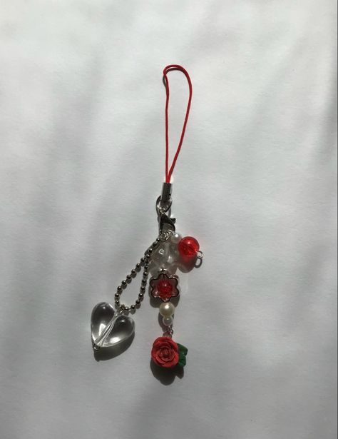 Rose Keychain, Rosé Phone, Keychain Ideas, Phone Charms, Phone Charm, Charms, Instagram Photos, Photo And Video, Instagram Photo