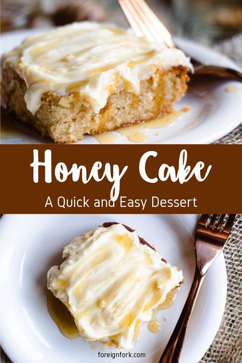 Honey Butter Dessert, Lightly Sweet Desserts, Dishes With Honey, Honey Spice Cake, Honey Only Desserts, Recipes Using Creamed Honey, Food Made With Honey, Homestead Desserts, Things To Do With Honey