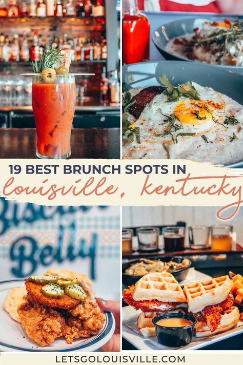 Kentucky Louisville, Louisville Restaurants, Drag Brunch, Kentucky Vacation, Biscuits Gravy, Bach Weekend, Kentucky Bourbon Trail, Kentucky Travel, Brown French