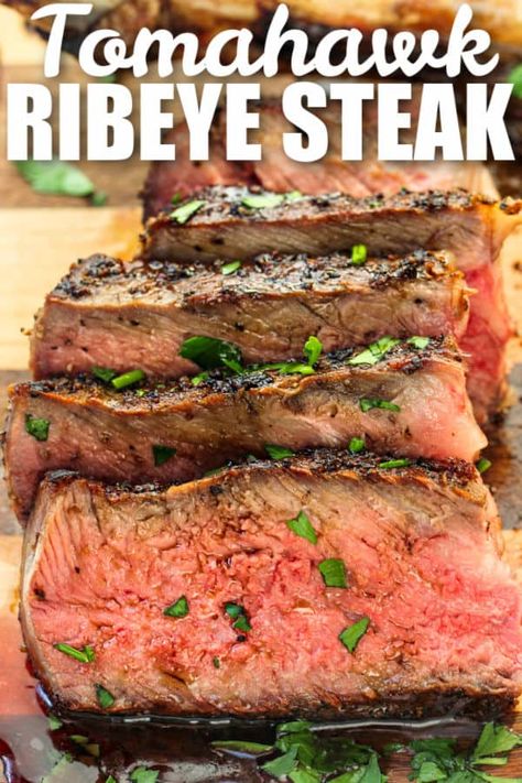 Tender Tomahawk Ribeye Steak Best Way To Reheat Steak, Reheat Steak, Air Fryer Ribeye, Tomahawk Steak Recipe, Steak On Stove, Leftover Steak Recipes, How To Reheat Steak, Tomahawk Ribeye, Steak Salad Recipe