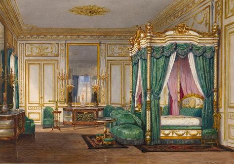 This fanfiction tell the story of lacie Virdell, and how she came to … #romance #Romance #amreading #books #wattpad Bedroom Illustration, Castle Rooms, Royal Bedroom, Historical Interior, Antique Architecture, Victorian Bedroom, Palace Interior, Fantasy Rooms, Castles Interior