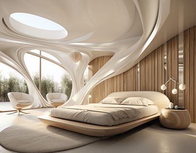 Zaha Hadid Interior Design, Zaha Hadid Interior, Interior Design Tools, Interior Design Principles, Interior Design Process, Interior Design Presentation, 3d Interior Design, Indoor Design, Bedroom Style