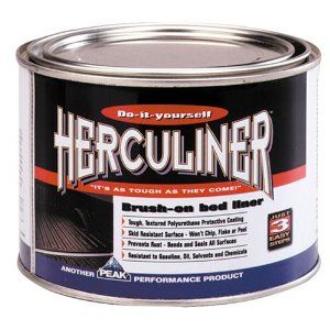 Herculiner - HCL1B7 - Brush-on Bed Liner Quart *for my bumpers & running boards Outside Planters, Truck Bed Liner, Glow In The Dark Paint, Black Bed, Glow Paint, Dark Paint, Garden Chic, Garden Flower Beds, Tree Base