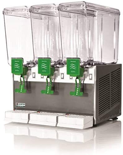 AMPTO D1316 Beverage Dispenser 3 Tanks - 5 Gallons ea. NSF/UL. Made in Italy Work Supplies, Beverage Dispenser, Beer Cooler, Towel Dispenser, Drink Dispenser, Restaurant Supplies, Wine Fridge, Counter Top, Food Service Equipment