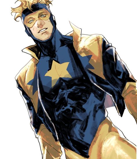 Ted Kord, Booster Gold, Dc Comics Wallpaper, Comics Love, Dc Icons, Blue Beetle, Dc Memes, Writing Art, A Jacket