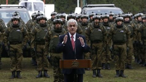 La Paz Armada de Piñera versus el informe de DDHH de AmnistíaInternacional