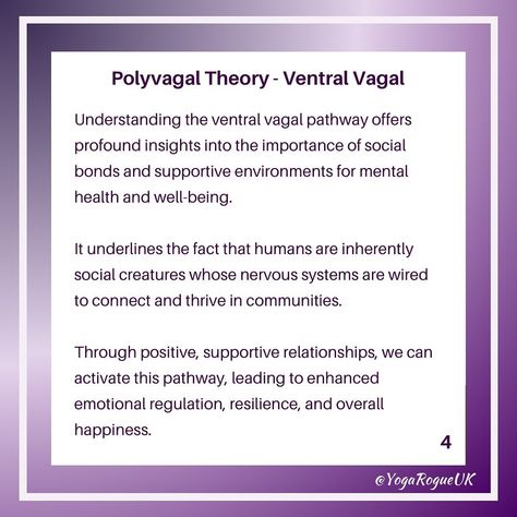 The Ventral Vagal Pathway, foundational to Polyvagal Theory developed by Dr. Stephen Porges, represents the most evolved aspect of our autonomic nervous system. This sophisticated neural circuitry is part of the parasympathetic nervous system, specifically linked to the vagus nerve. Unlike its counterparts that prepare us for fight, flight, or freeze responses, the ventral vagal pathway promotes states of calm and social engagement. It’s essentially our biological platform for building connec... Ventral Vagal, Stephen Porges, Polyvagal Theory, The Vagus Nerve, Parasympathetic Nervous System, Autonomic Nervous System, Vagus Nerve, Yoga Therapy, Social Engagement