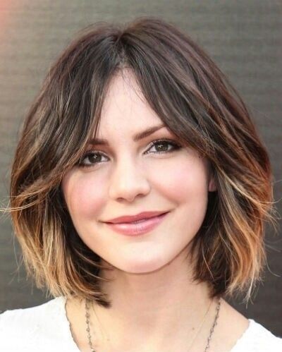 10 Classic Medium Length Bob Hairstyles - PoPular Haircuts Hair Color Ideas For Brunettes Short, Heart Shaped Face, Short Ombre Hair, Corte Bob, Ombré Hair, Short Bob Haircuts, Trendy Hair Color, Heart Face Shape, Ombre Hair Color