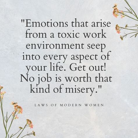 Check out more here: https://lnkd.in/ewvwKhu Leave Toxic Environment Quotes, Frustrated At Work Quotes, Toxic People Workplace, Problems At Work Quotes, Toxic Place Quotes, Stop Stressing About Work Quotes, People Management Quotes, Toxic Job Quotes Funny, Dealing With Work Drama Quotes