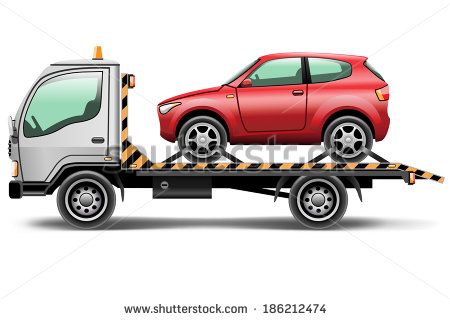 illustration tow truck loaded up the car Towing And Recovery, Scrap Car, Towing Service, Free Cars, Roadside Assistance, Tow Truck, Trailer Hitch, Car Collection, Car Buying