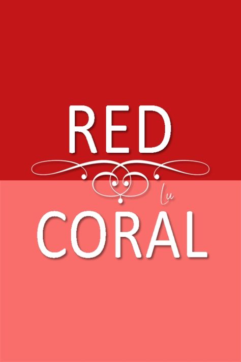 Coral Red Color Palette, Coral Colour Combinations, Coral Color Combinations, Peach Colour Combinations, Colour Shade Card, Red Palette, Coral Colour, Color Combos Outfit, Shade Card