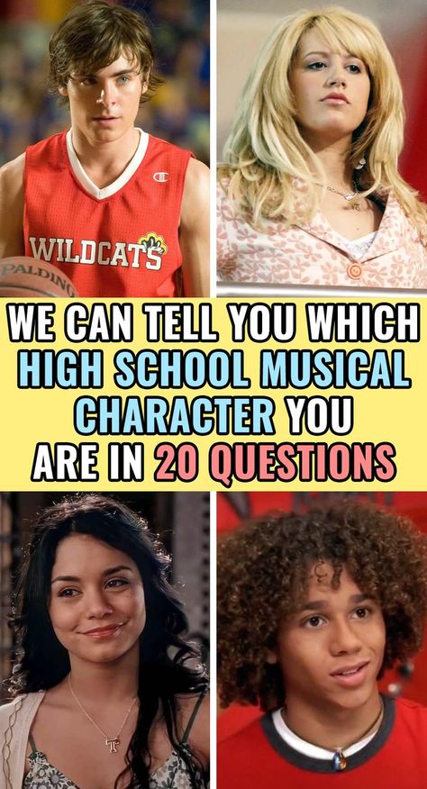 You Are The Music In Me Hsm, High School Musical Characters, High School Musical Drawings, What Musical Are You Quiz, Highschool Musical Aesthetic, Hsm Wallpaper, Ryan High School Musical, High School Musical Quizzes, High School Musical Lyrics