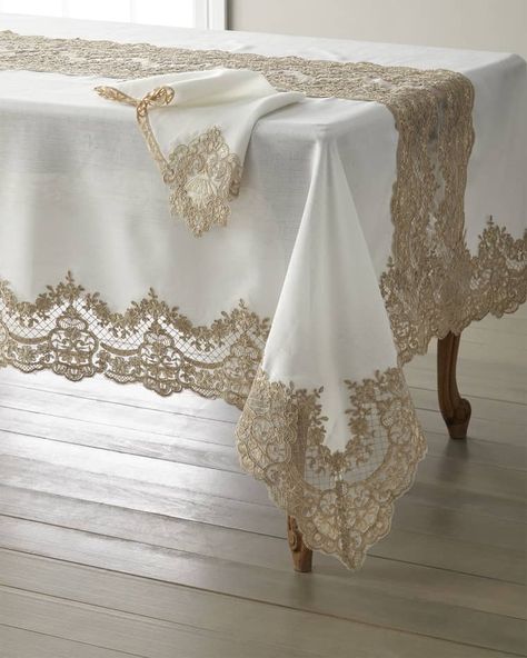 -8NGR Antique Lace 72" x 144" Tablecloth & 12 Napkins Antique Lace 72" x 126" Tablecloth & 12 Napkins Antique Lace 72" x 108" Tablecloth & 12 Napkins Patterns Fabric, Alencon Lace, Diy Felt, Lace Cuffs, Scrap Fabric, Christmas Ornament Pattern, Lace Table, Felt Birds, Lace Tablecloth