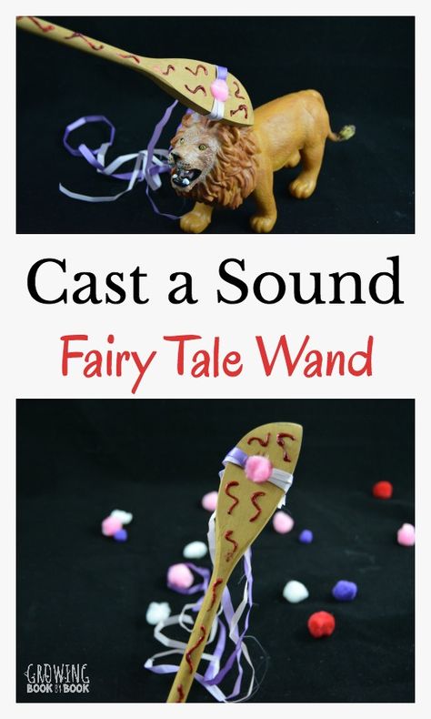 Make A Wand, Story Stretchers, Fairytale Lessons, Early Reading Activities, Preschool Language Arts, Early Preschool, Build A Castle, Fairy Tales Preschool, Castle In The Clouds