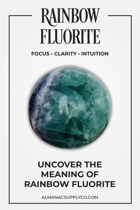 Begin your journey with Rainbow Fluorite as we delve into its meaning, origin, and the myriad of healing benefits it offers. Learn how to tap into the wonders of Rainbow Fluorite and embrace its healing properties for physical, emotional, and spiritual well-being. Fluorite Crystal Meaning, Fluorite Meaning, Zodiac Stones, Mind Body And Spirit, Earth Signs, Spiritual Wellness, Visible Light, Spiritual Connection, Rainbow Fluorite