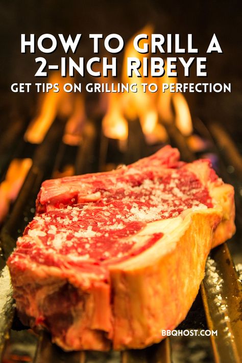 Cowboy Ribeye Steak Recipe, Ribeye Steak Marinade, Steak On Gas Grill, Grilled Ribeye Steak Recipes, Perfect Ribeye Steak, Steak Cooking Times, How To Cook Ribeye, Steak On The Grill, Grilling Steaks