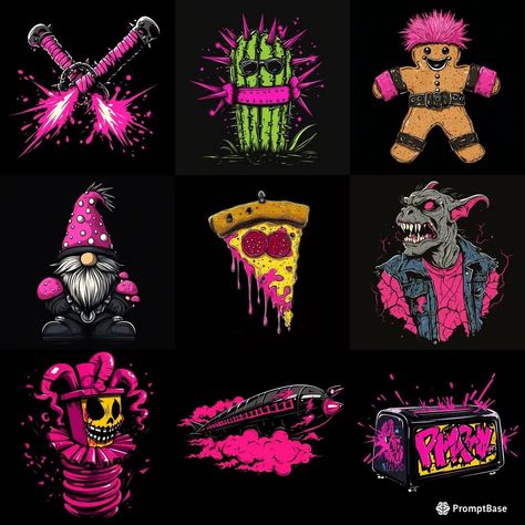 Pink Punk Tshirt Art And Tattoo Prints Midjourney Prompt 🐱‍🏍buy on: https://promptbase.com/prompt/pink-punk-tshirt-art-and-tattoo-prints 🐱‍🏍buy on: https://ai4prompts.com/logos/1517-pink-punk-tshirt-art-and-tattoo-print.html or choose your preferred store using the links in the profile 🍀💃 🐱‍🏍 Unleash your rebellious side with our Pink Punk T-shirt Art and Tattoo Print! This eye-catching design merges the raw energy of punk rock with a bold splash of pink, creating a unique and edgy statemen... Tattoo Prints, Punk Tshirt, Pink Punk, Punk T Shirt, T Shirt Art, Shirt Art, Next Tattoo, Tshirt Art, Halloween Hacks