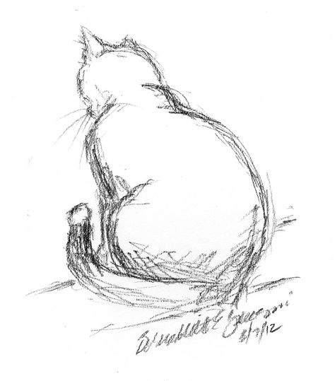 Mimi quietly watches the neighborhood, curling her tail and seeing more than I will ever know. Lion Sketch, Cat Drawing Tutorial, Cats Art Drawing, Daily Sketch, Sketches Pencil, Cat Sketch, Looking Out The Window, Pencil Art Drawings, Animal Sketches