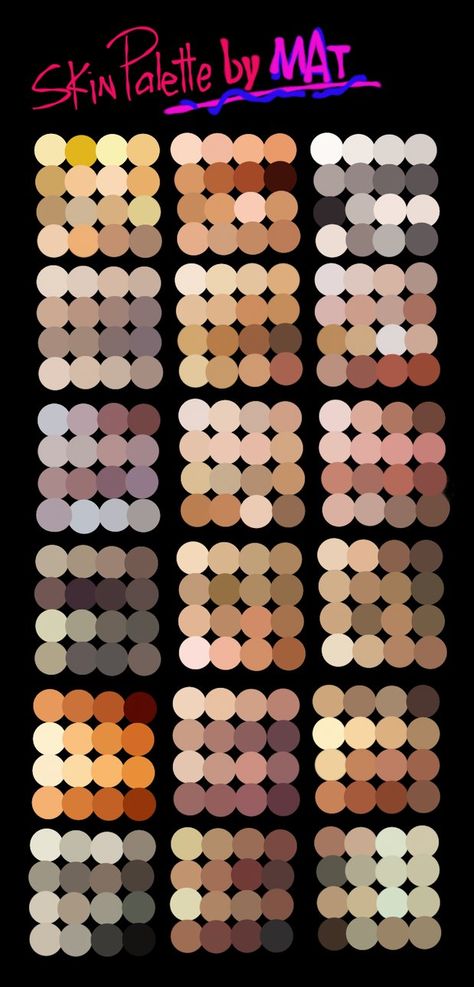 Skin Palette, Color Palette Challenge, Palette Art, Skin Color Palette, Color Palette Design, Digital Painting Tutorials, Art Tutorials Drawing, Digital Art Tutorial, Art Tips