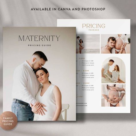 Wedding Photo Book Layout, Photographer Branding Design, Wedding Photo Album Layout, Photography Pricing Template, Photography Marketing Templates, Photography Brochure, Photobook Layout, Pricing Guides Templates, Pricing Templates