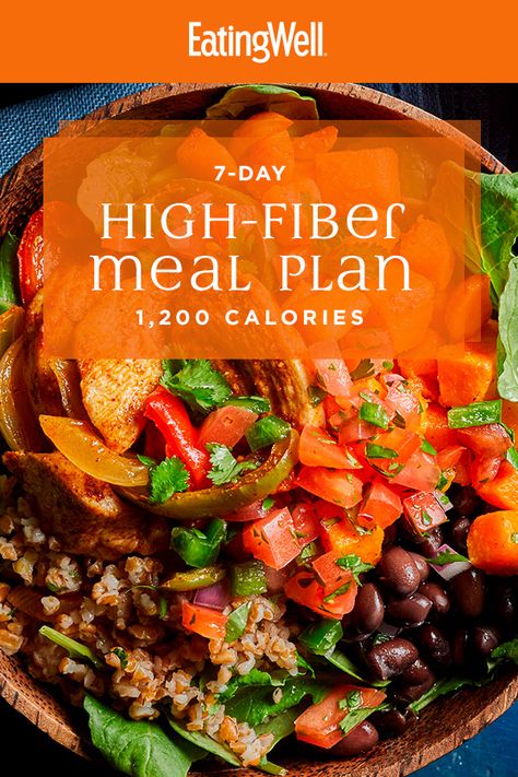 High Fiber Diet Plan, High Fiber Meal Plan, High Fiber Dinner, High Fiber Foods List, Fiber Foods List, High Fiber Low Carb, 7 Day Meal Plan, Fiber Diet, Low Carb Diets