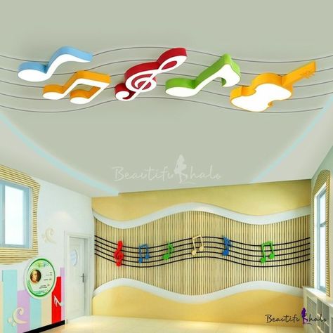 Kids Music Room, Daycare Room Design, Seasonal Decor Ideas, Music Room Design, Kindergarten Interior, Classroom Interior, School Building Design, Kindergarten Design, Music Studio Room