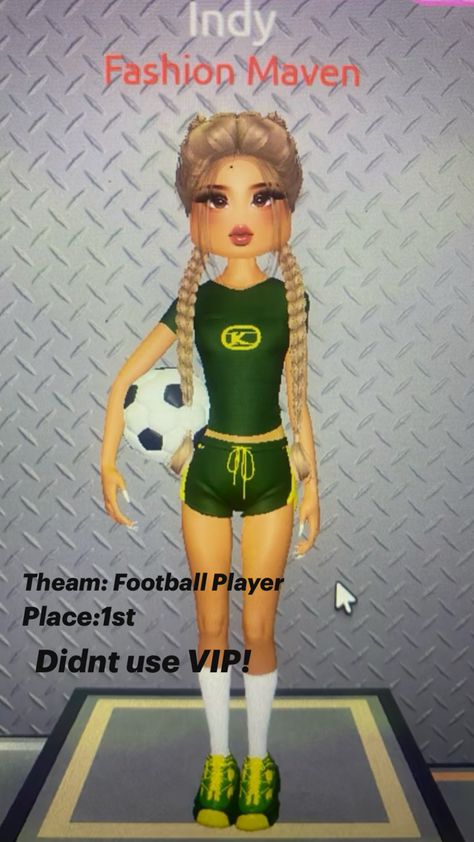 DTI outfits Football Dti Outfit, Football Player Dti Outfit, Dti Sports Outfits, Dti Fits, Dti Outfits, Bloxburg House, Football Player, Summer Camp, School Outfits