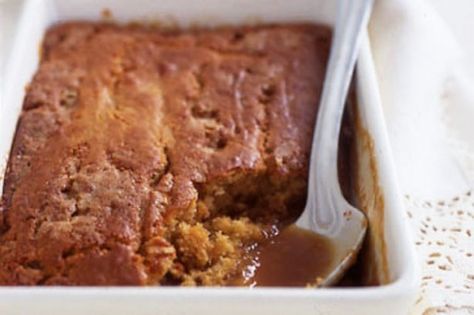 Feel like something sweet? You can't go wrong with this pudding, especially if you serve it with good-quality vanilla bean ice-cream. People Baking, Dessert Pies, Potatoe Salad, Self Saucing Pudding, Sticky Date Pudding, Date Pudding, Butterscotch Pudding, Sticky Toffee Pudding, Caramel Cake